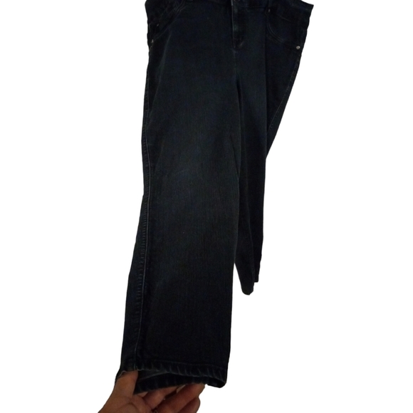 Torrid Jeggings Skinny 3 Vertical Button/Zip Straight Leg Plus Sz. Casual Sz. 22 - Picture 9 of 14